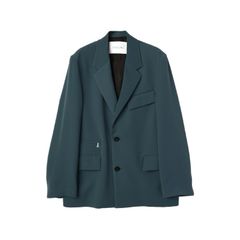 【残り一点】Double Cloth Twill Zip Pocket Tailored Jacket