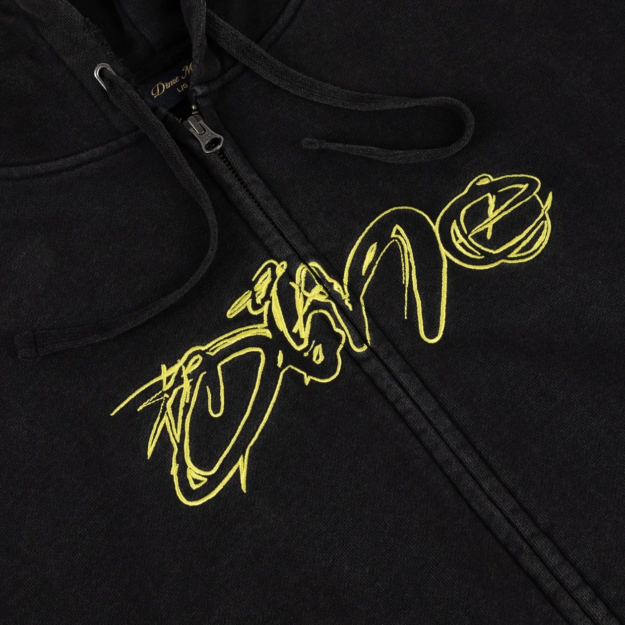 【残り一点】Distressed Terry Zip Hoodie