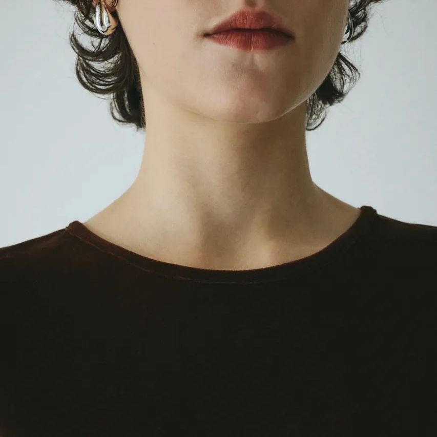 【残り一点】Velor Cut Tops