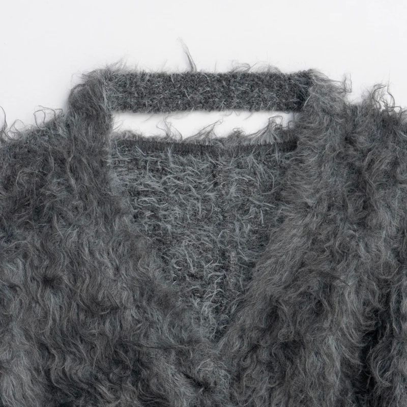【残りわずか】Shaggy Knit Cardigan