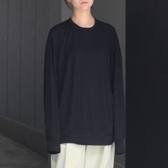 【残り一点】オーバーサイズリラックスウールL/S TEE