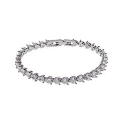 【残りわずか】Micro Heart Jewel Bracelet(SILVER)