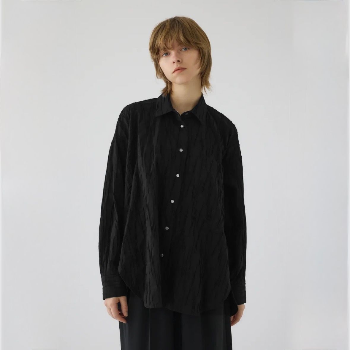 【残り一点】Tuck Pleats Back Volume SH