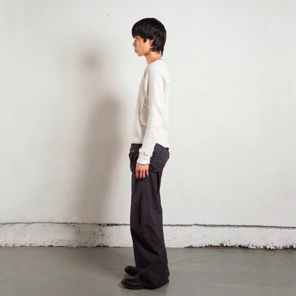 【残りわずか】Detachable Utility Curved Leg Pants