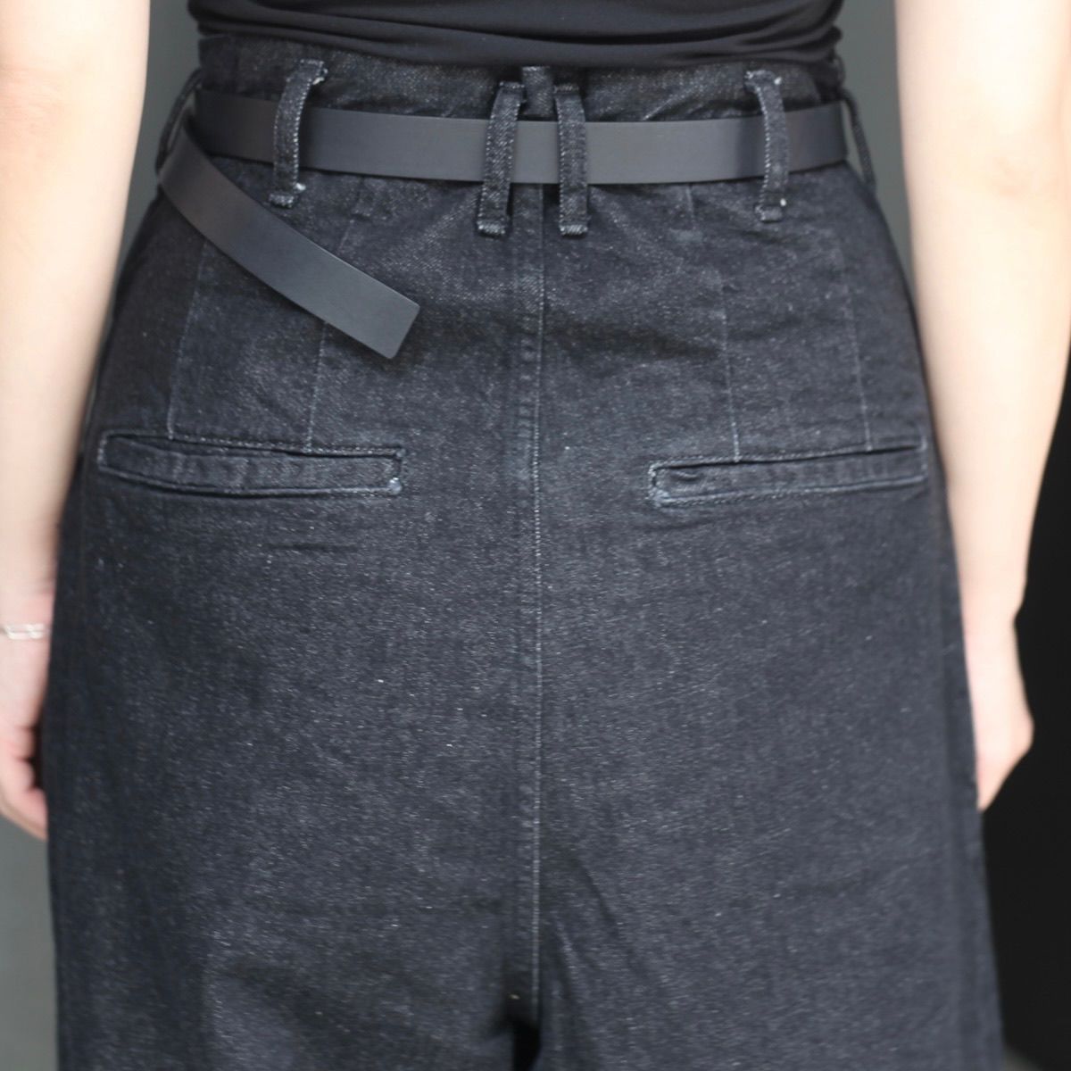 【残り一点】Hi Waist Baggy Denim Pants