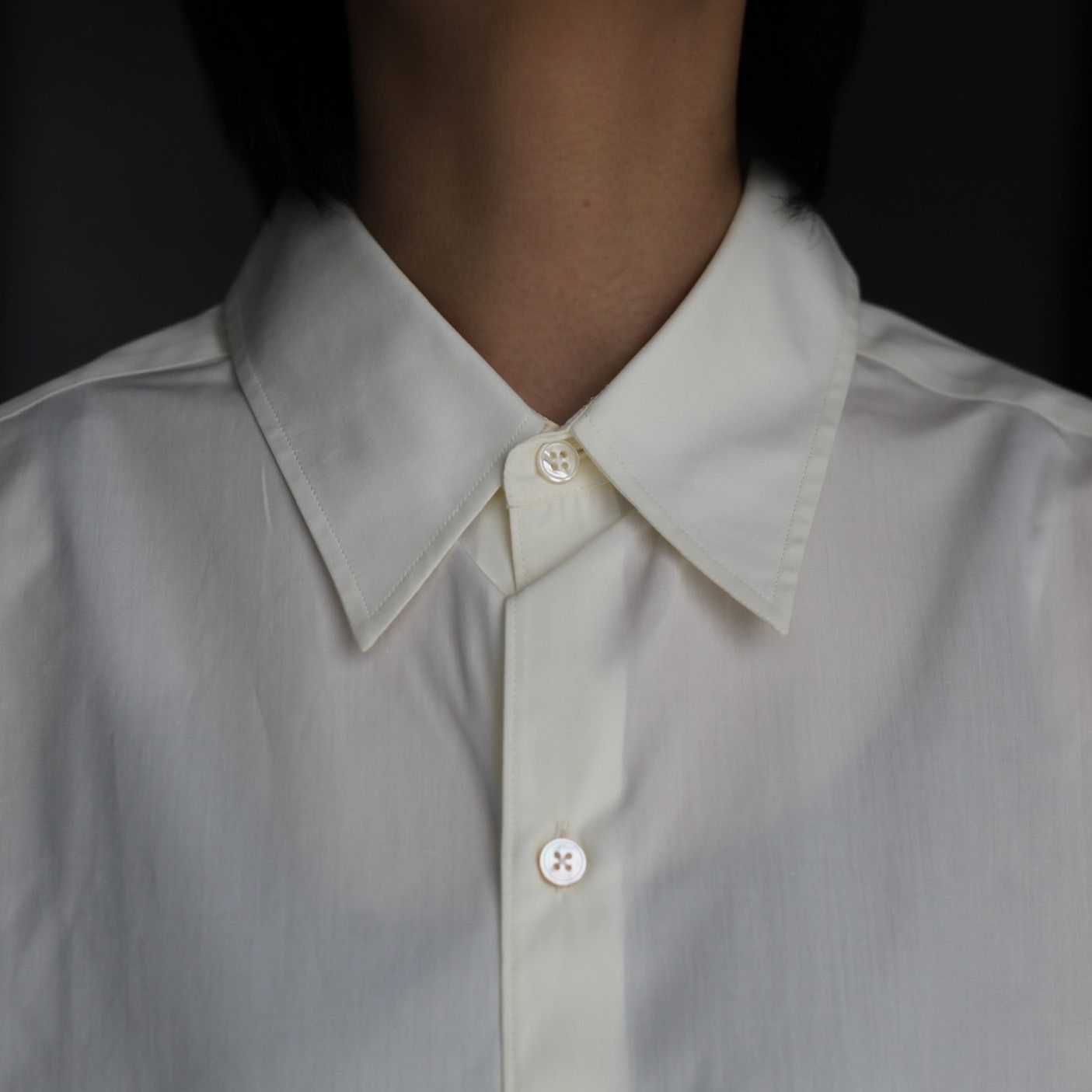 STUDIO NICHOLSON - 【残り一点】Oversized Short Sleeve Shirt(SORONO