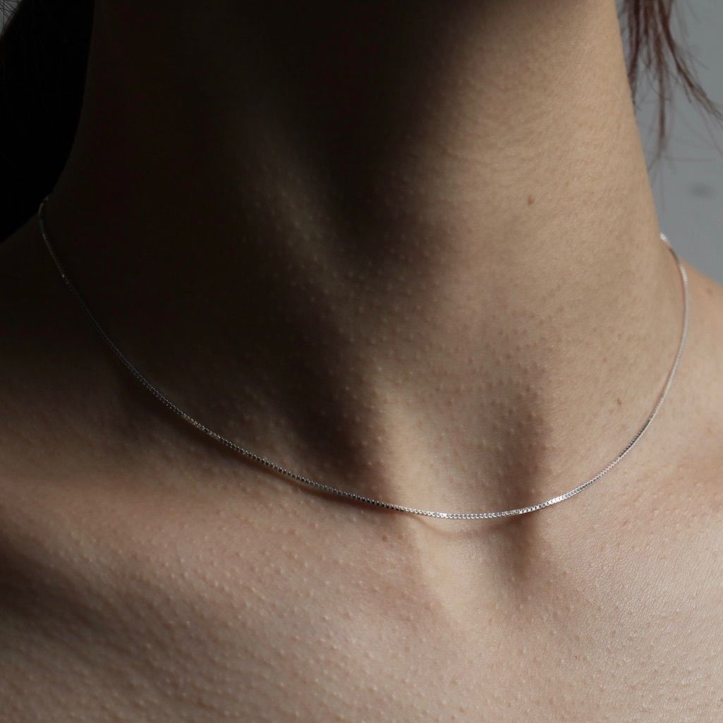 【お取り寄せ注文可能】YU-KIN Silver Snake Chain Necklace