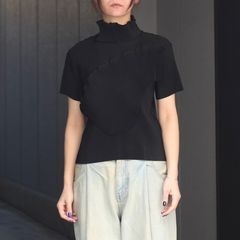 【残り一点】Todo Wave Top Short Sleeve Highneck