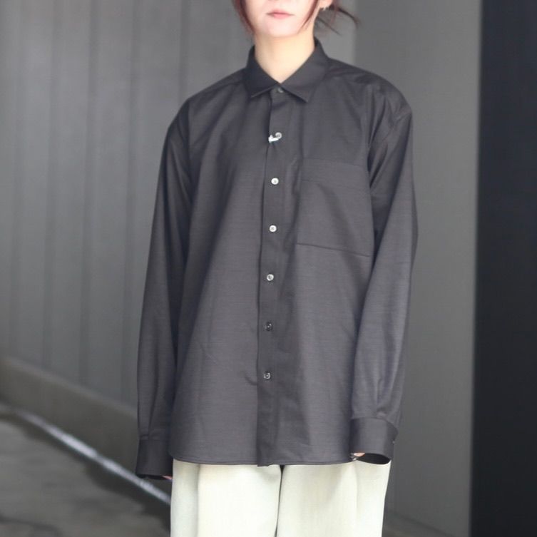 【残り一点】36G Wool Atmosphere Shirt