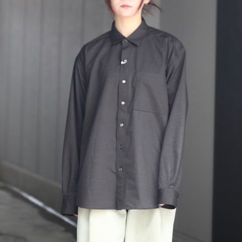 【残り一点】36G Wool Atmosphere Shirt