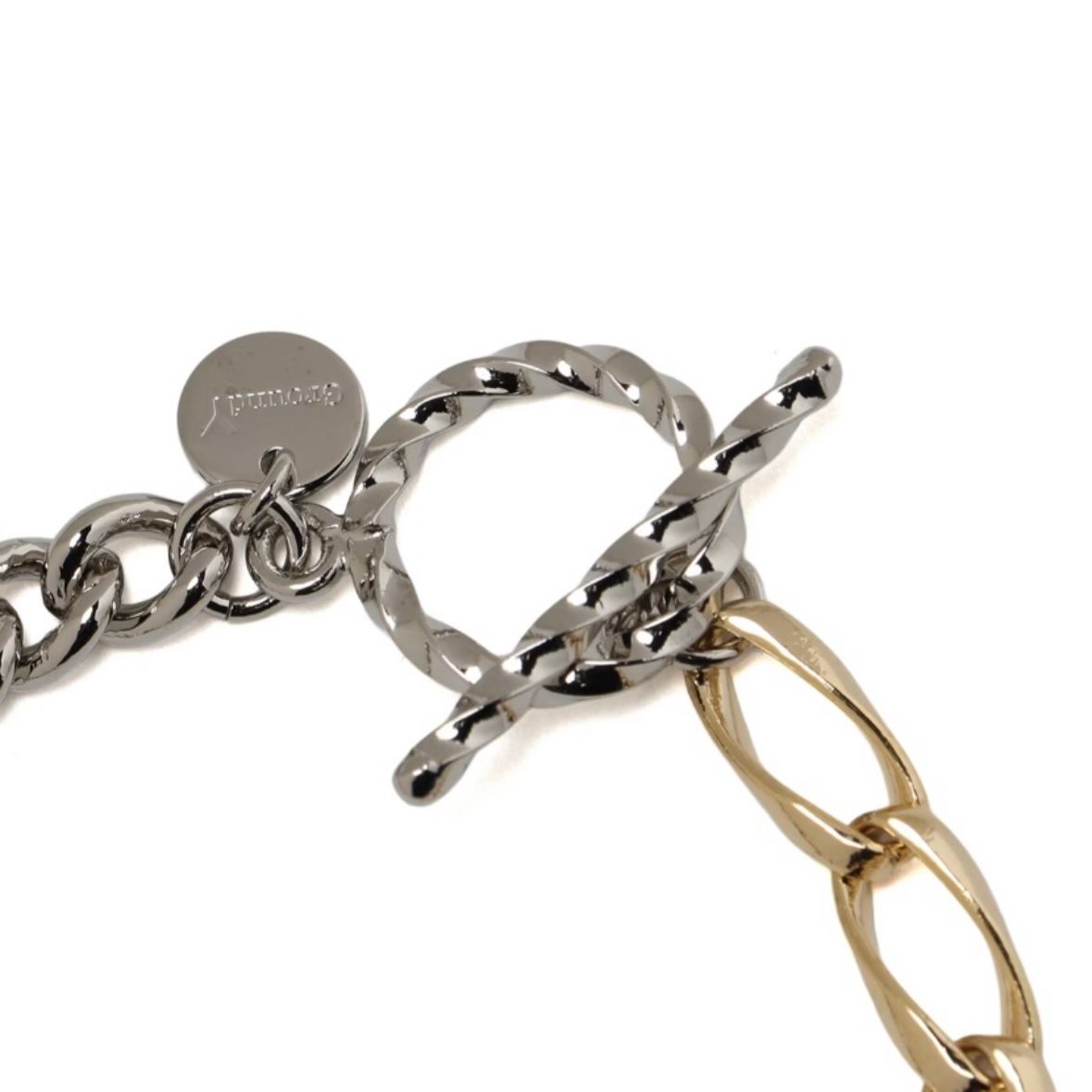 【残り一点】ダブルチェーンブレスレット(GOLD)