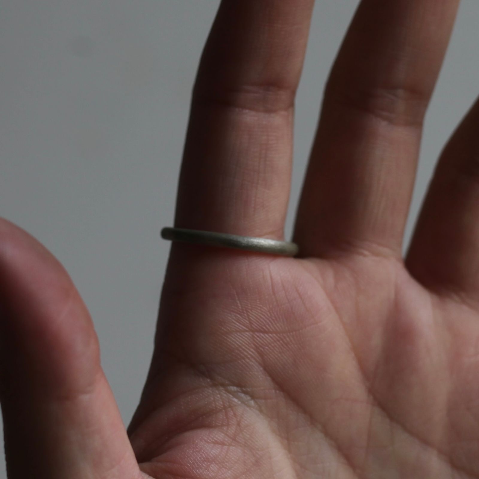 【残り一点】Oval Mirror Ring(2.5mm)