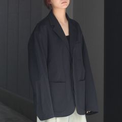 【残り一点】36G Econyl Solid Single Jacket