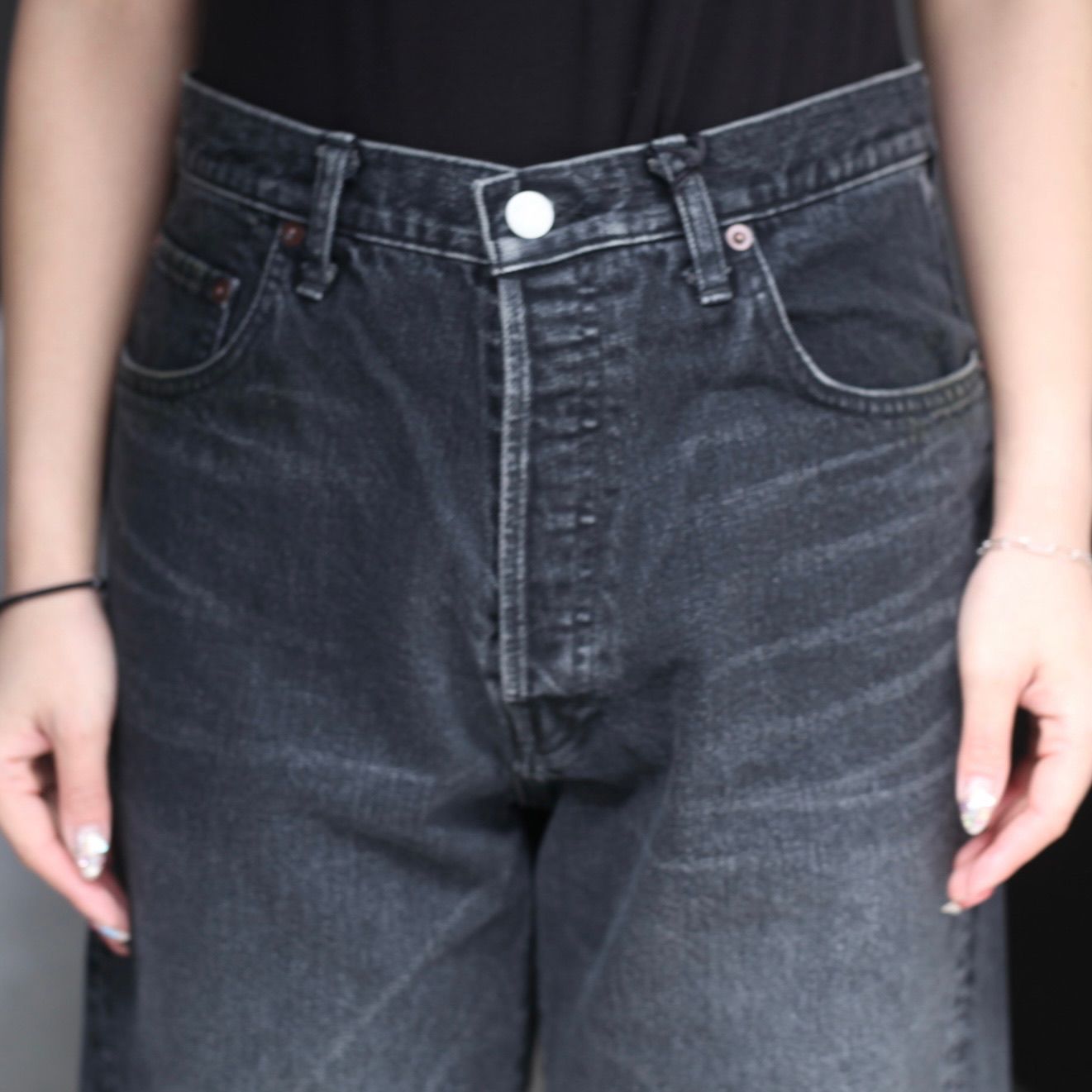 ssstein - 【残りわずか】Twist Seam Vintage Denim Jeans ssstein - 【残りわずか】Twist Seam Vintage Denim Jeans