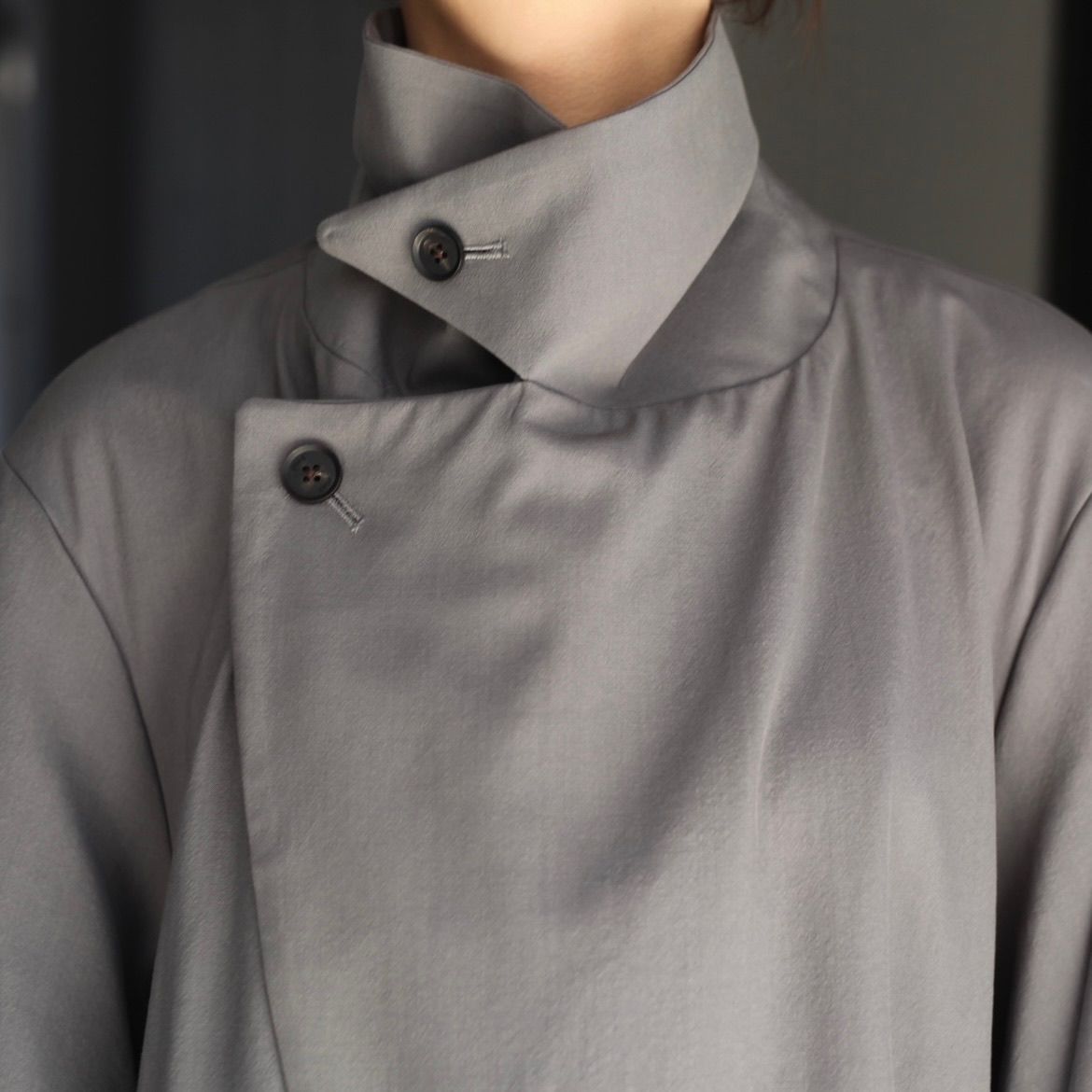 【残り一点】Wool Tropical Double Breasted Coat