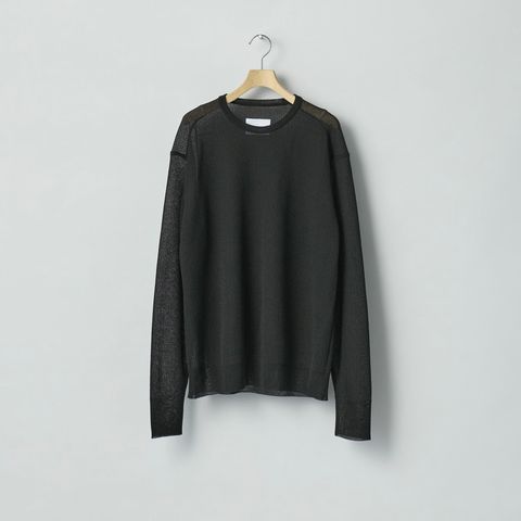 【残り一点】PE/Ramie Knit Crew Neck LS