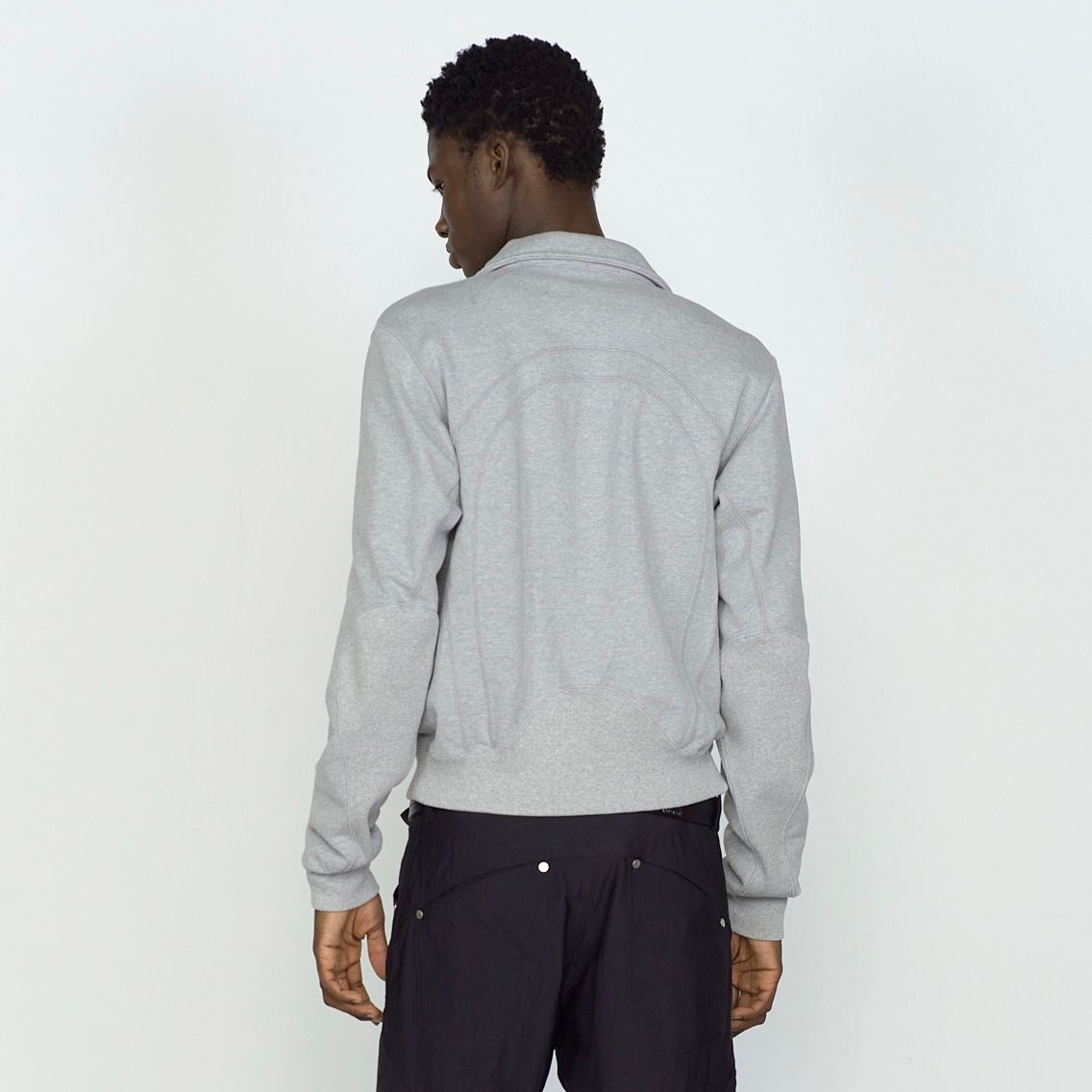 【残り一点】Paneled Zip Up Sweat Shirt