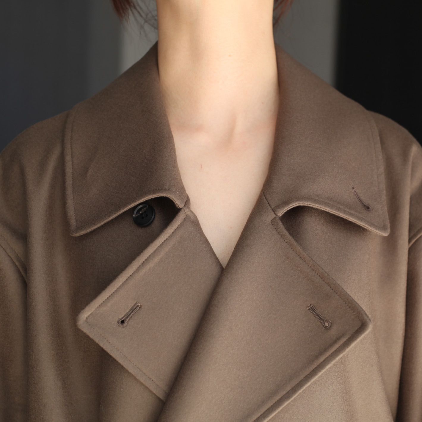 【残りわずか】Oversized Double Breasted Coat(WOOL)