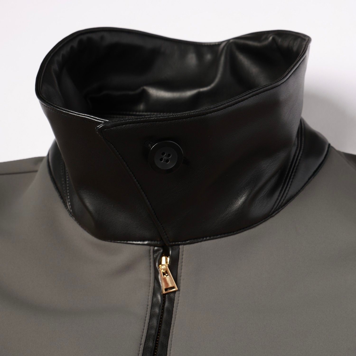【残り一点】Double Cloth Half Zip Riders Pullover