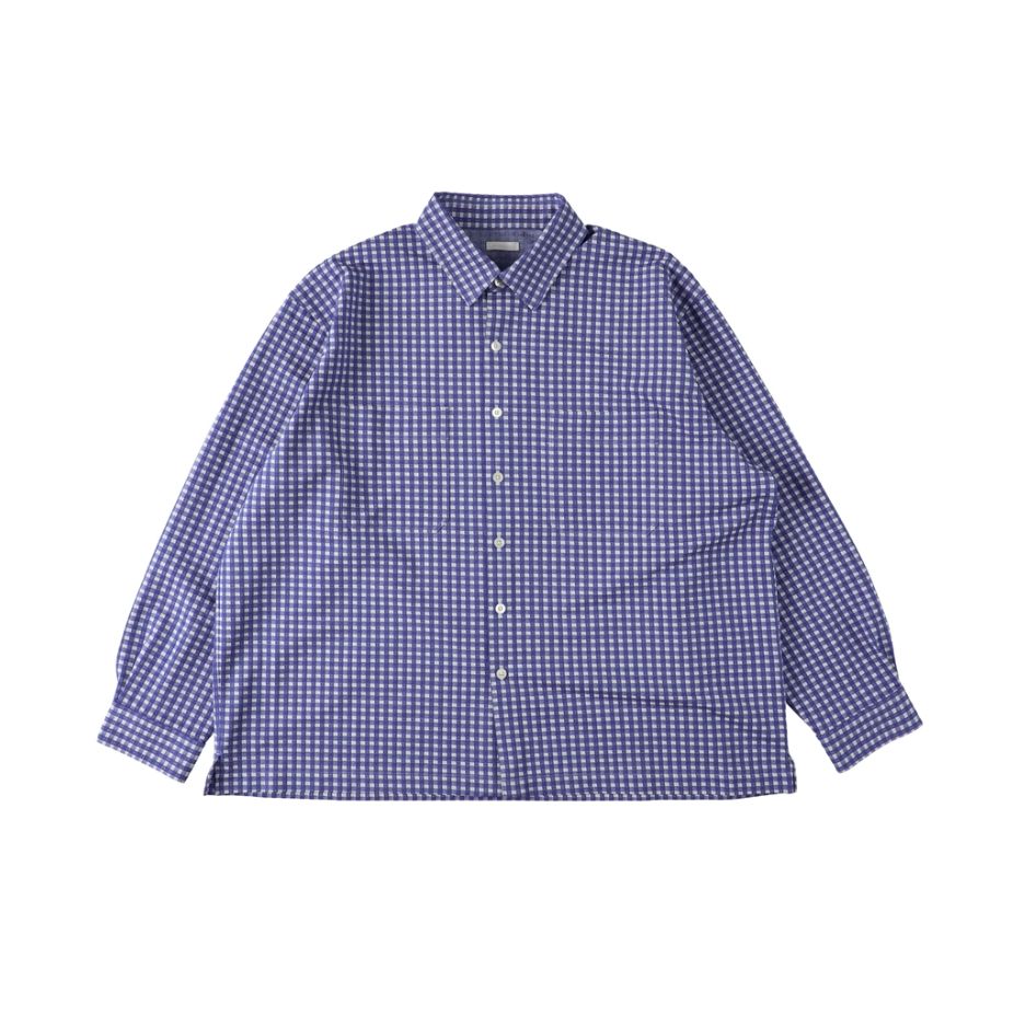 【残り一点】36G Wool Check Balise Shirt