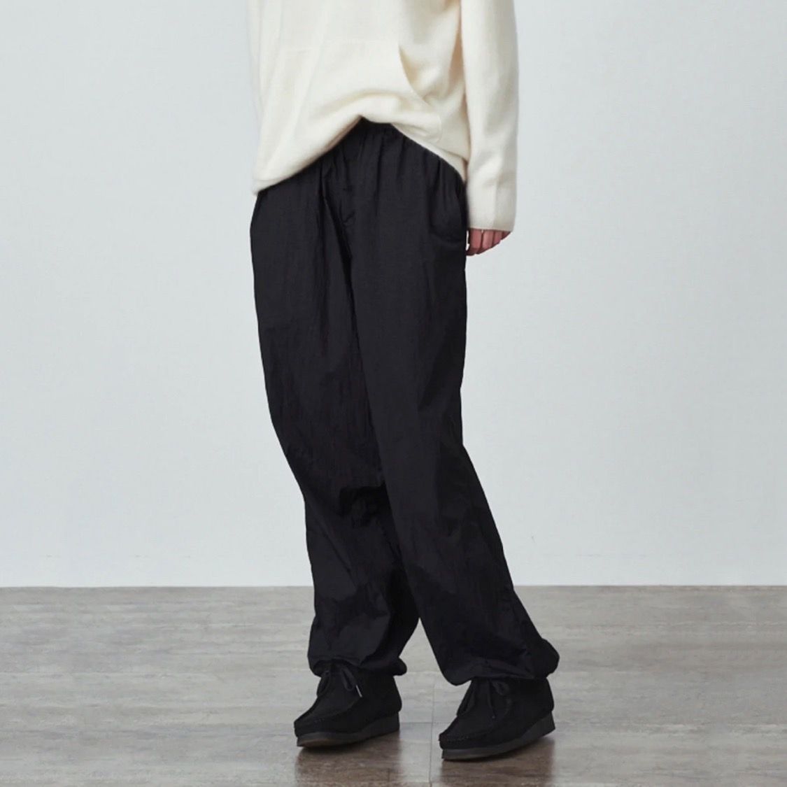 メンズ4 エイトン ATON HAND DYE NYLON OVER PANTS-eastgate.mk