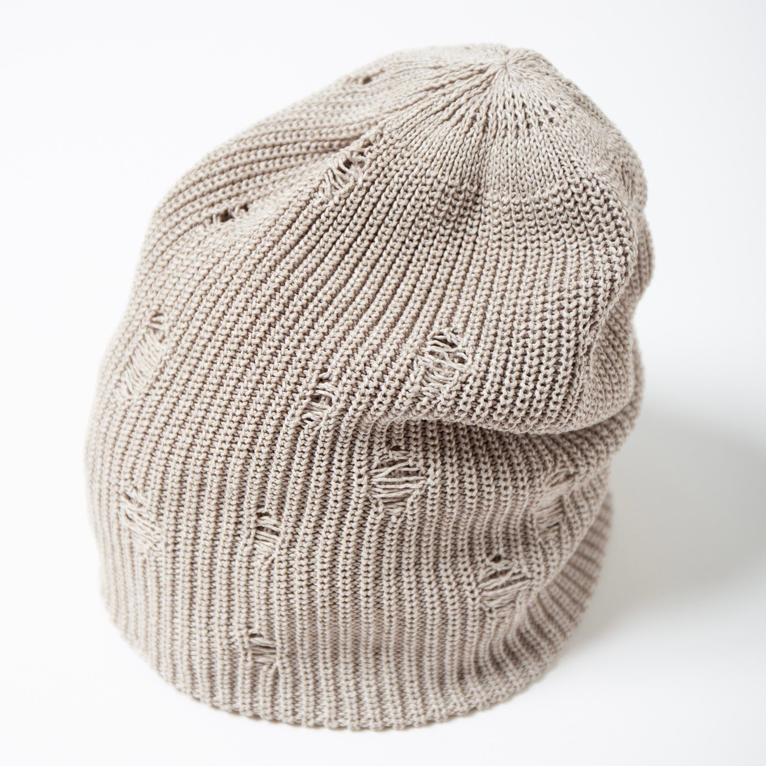 【残り一点】Damage Summer Knit Beanie