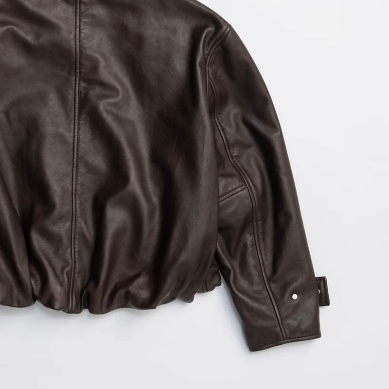 【残り一点】Sheep Leather High Neck Blouson