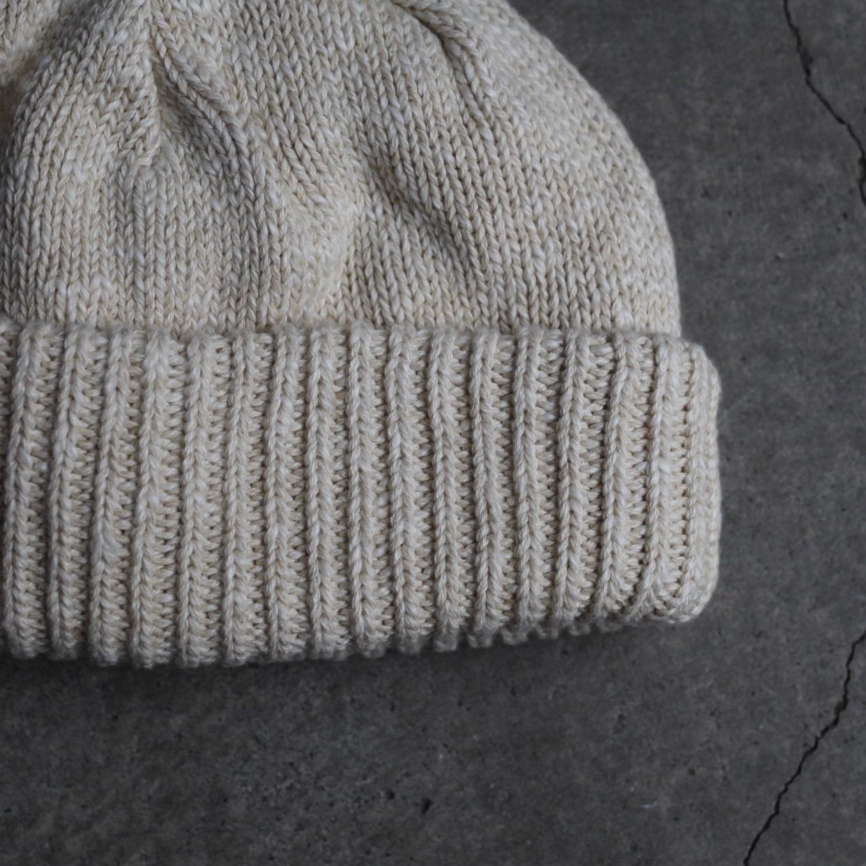 【残り一点】Knit Cap(NATURAL)