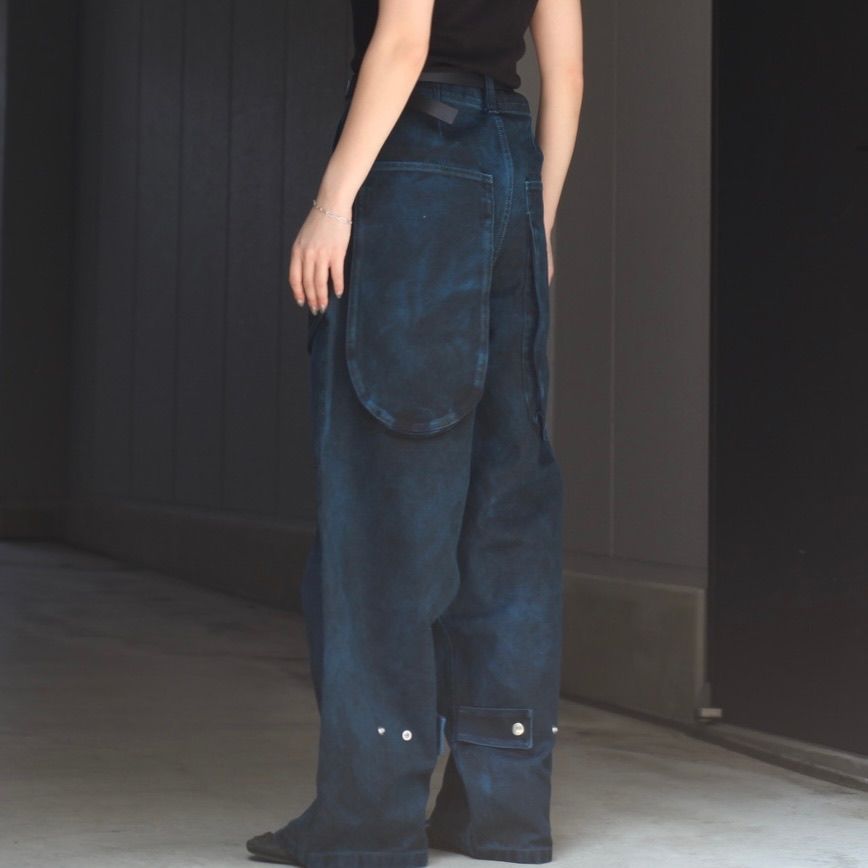 【残り一点】Black Stained Duck Pants