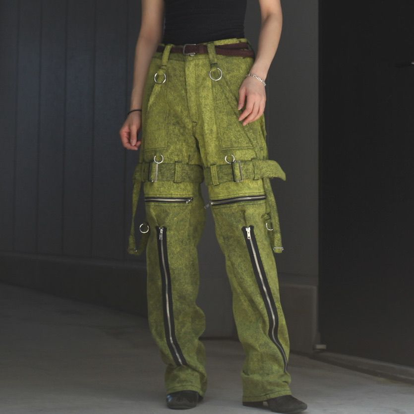 KIDILL - 【残り一点】Zip Denim Pants(Chemical Wash