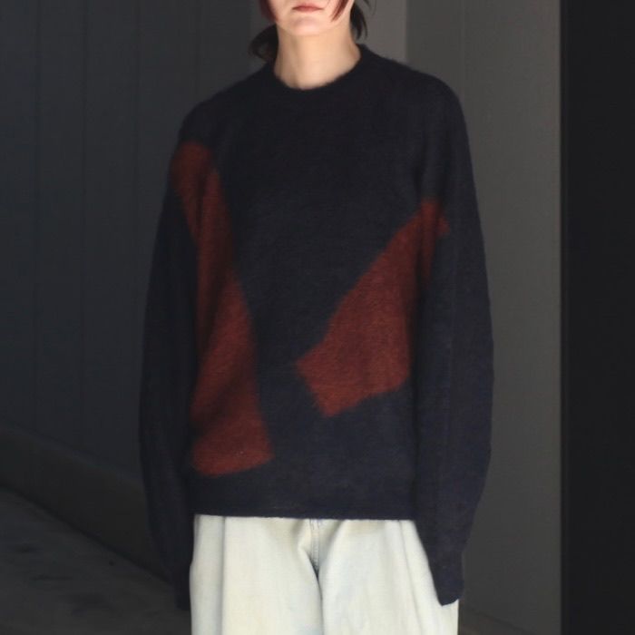 【残り一点】Photogram Intarsia Sweater