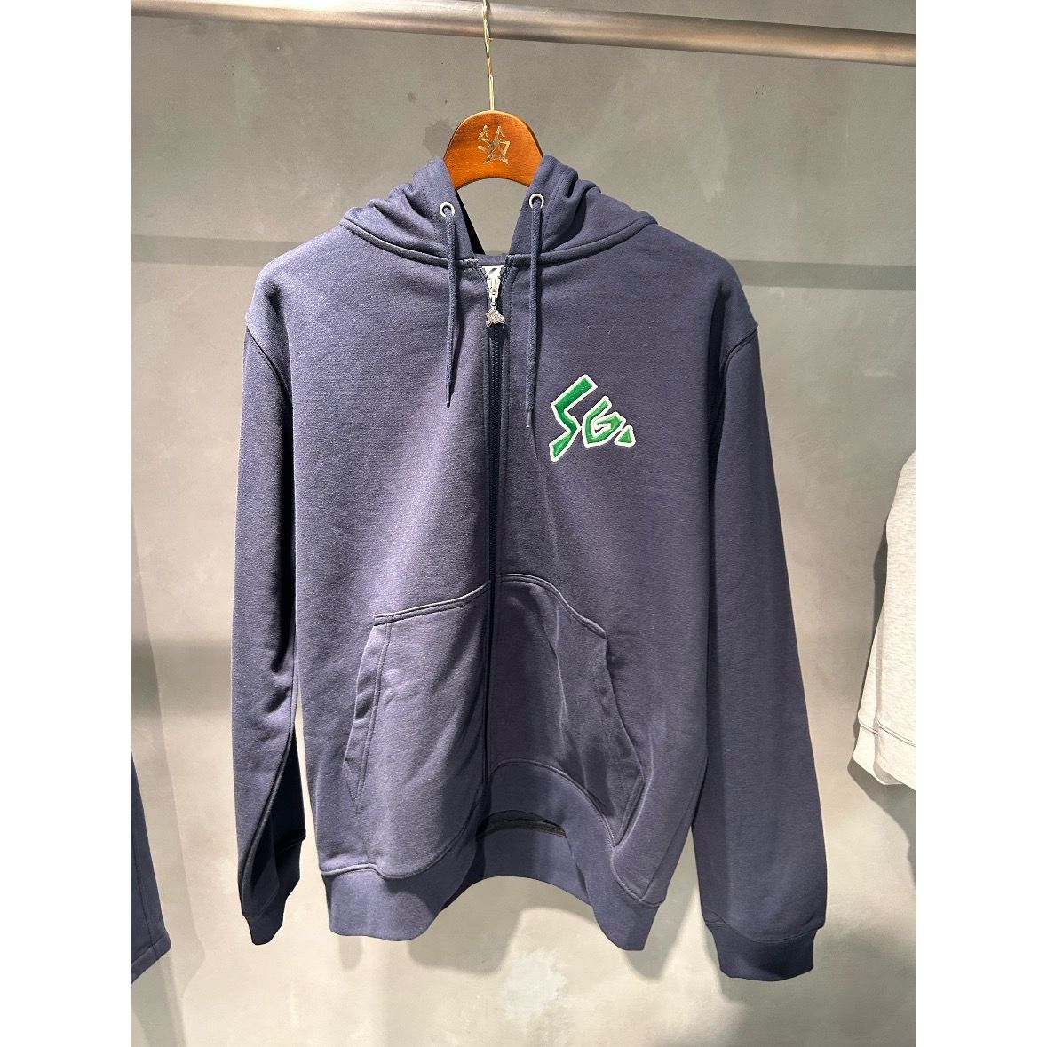 【残り一点】PVC SG Logo Zip Hoodie