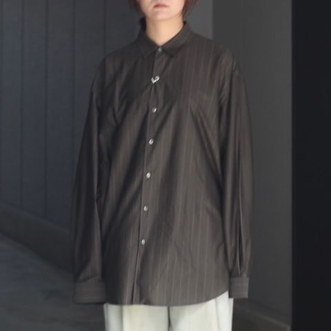 【残り一点】46G Atmosphere Stripe Shirt