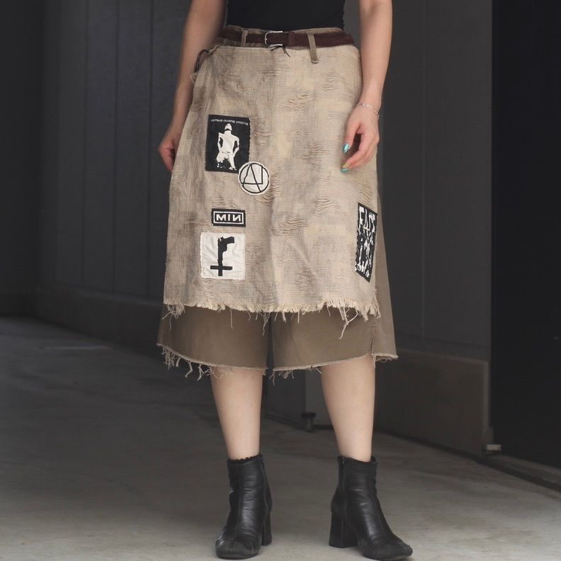 【残り一点】Twist Work Short With Skirt(AGED TWILL)