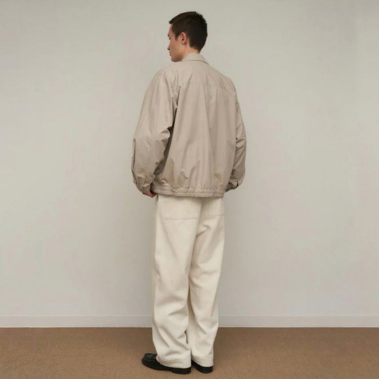 【残り一点】Light TC Gabardine Washed Harrington Jacket