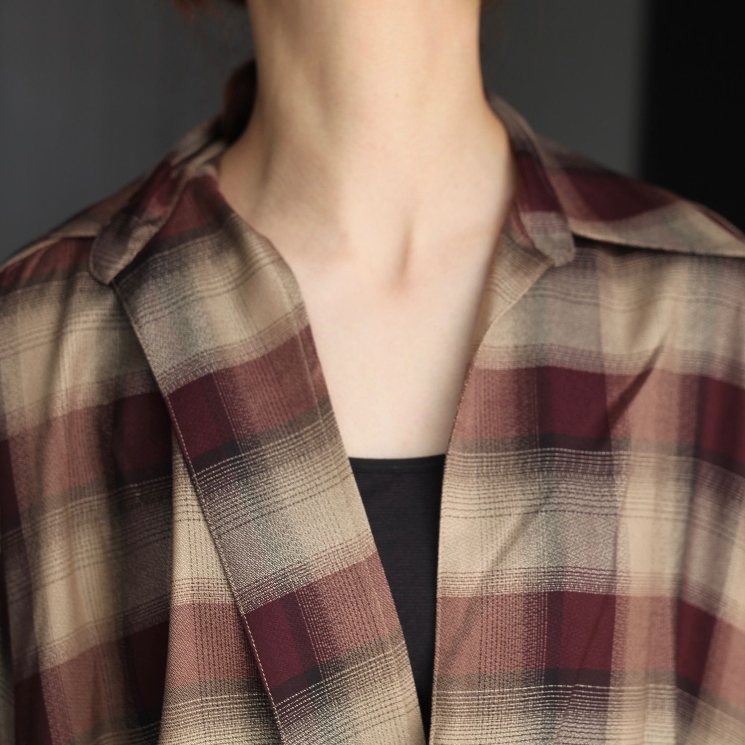【残り一点】Plaid Skipper Shirts