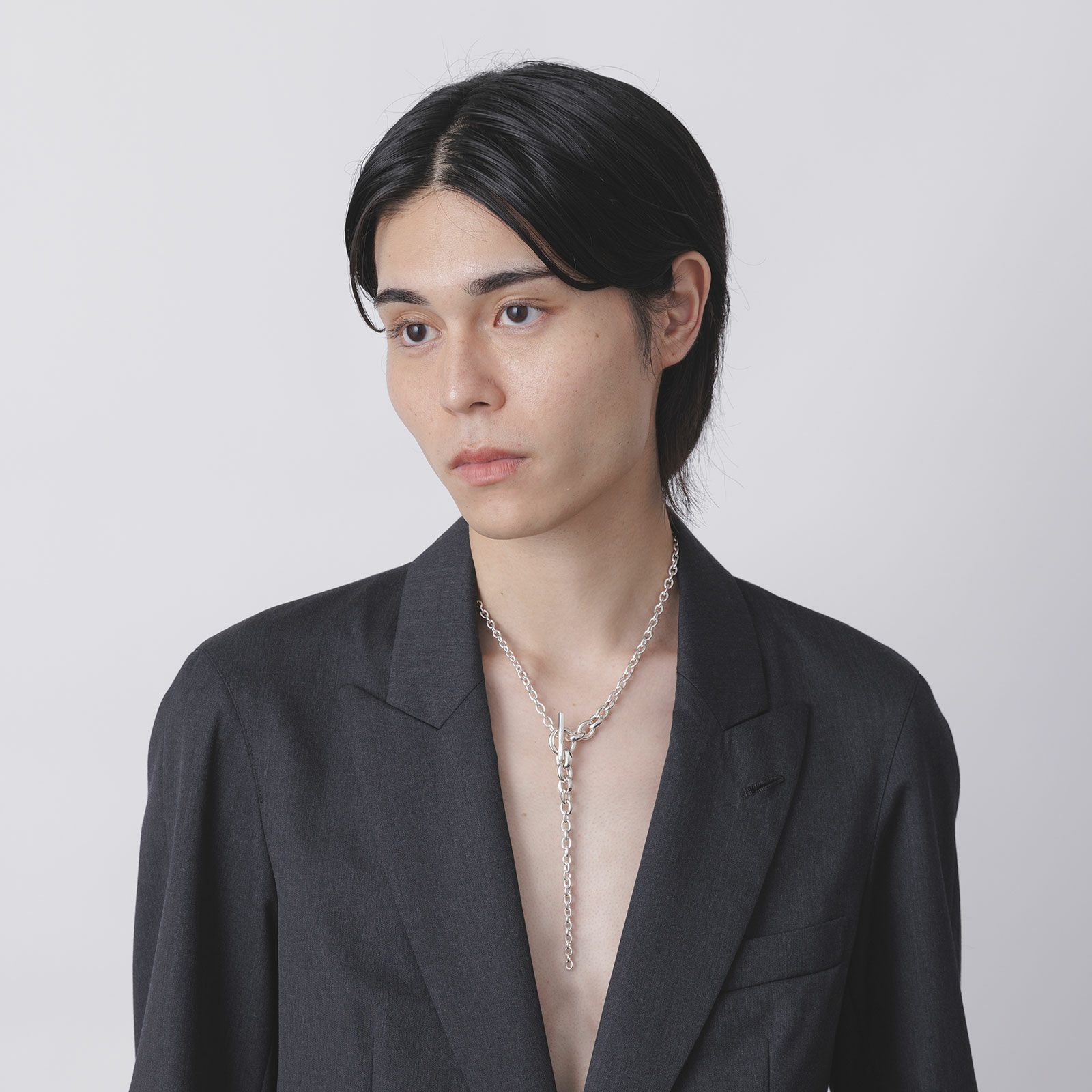 【お取り寄せ注文可能】Rhythm Chain Necklace_No.2(SILVER)