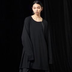 【残り一点】ナナメファスナーT長袖