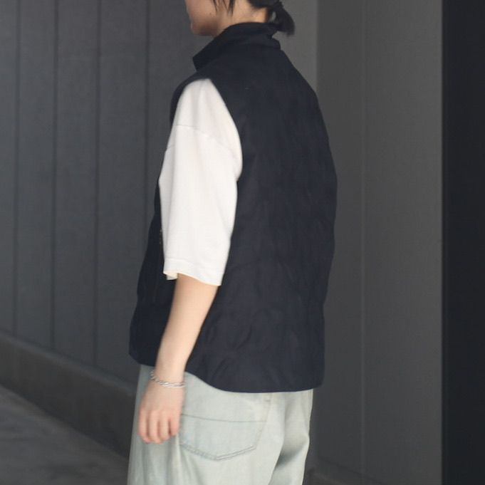 【残りわずか】Leaf Vein Vest(SUEDE)