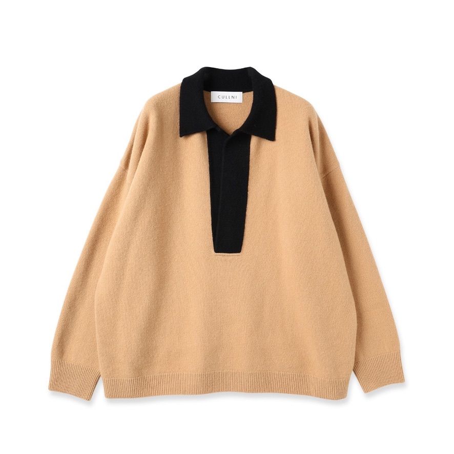 CULLNI - 【残り一点】Wool Cashmere Skipper Knit | ACRMTSM ONLINE STORE