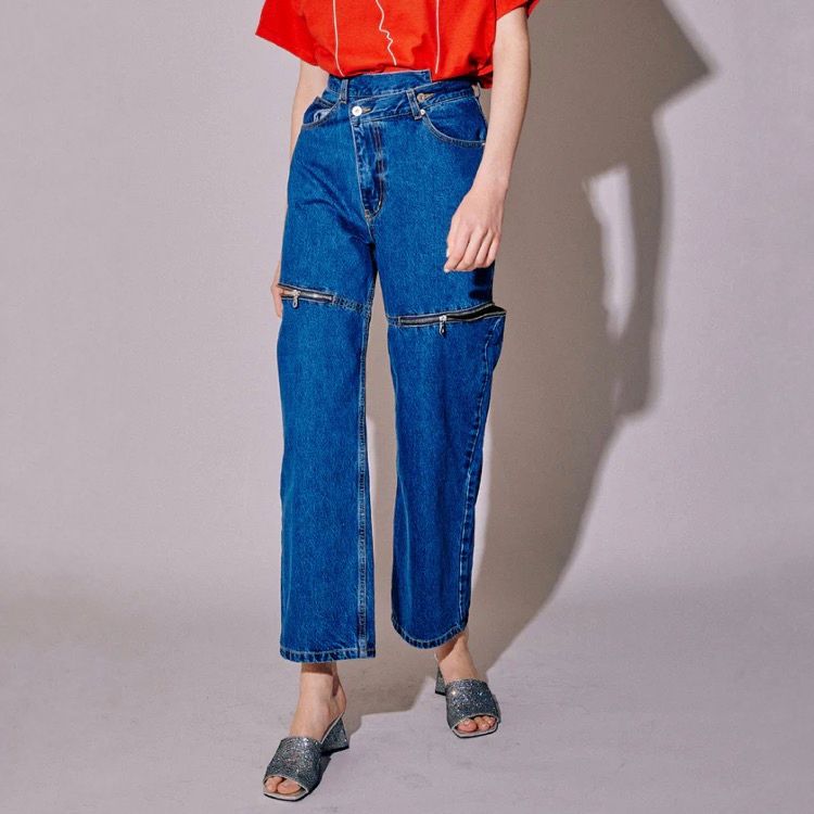 【残り一点】Side Slash Denim Pants