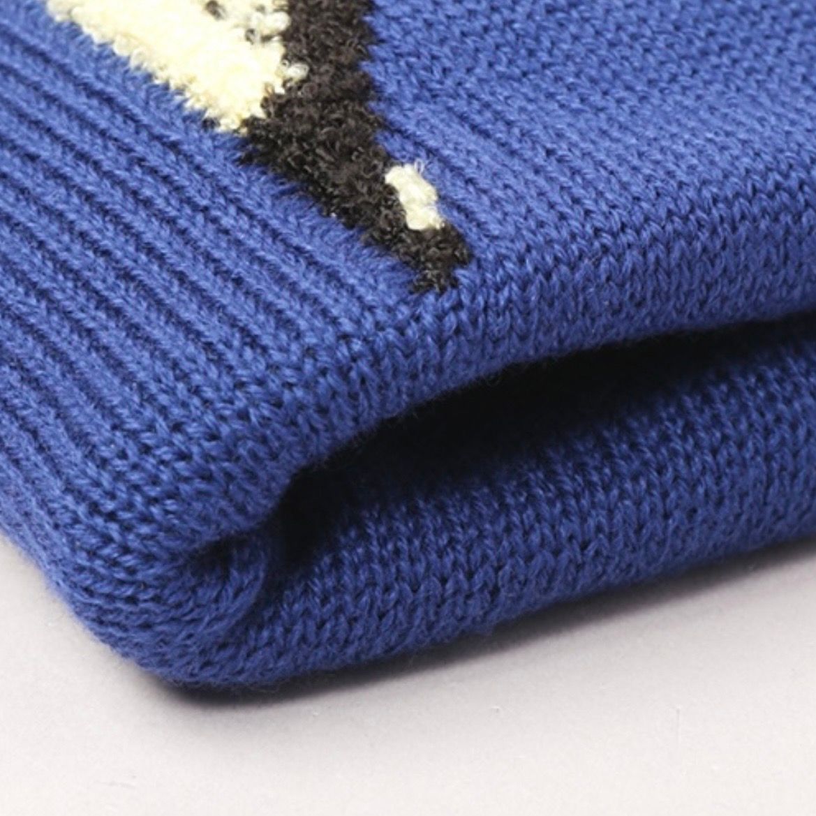 【残り一点】Cow Motif Jacquard Beanie