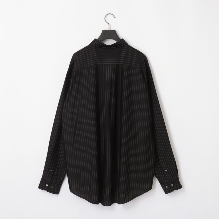 【残り一点】36G Silk Stripe Atmosphere LS Shirt