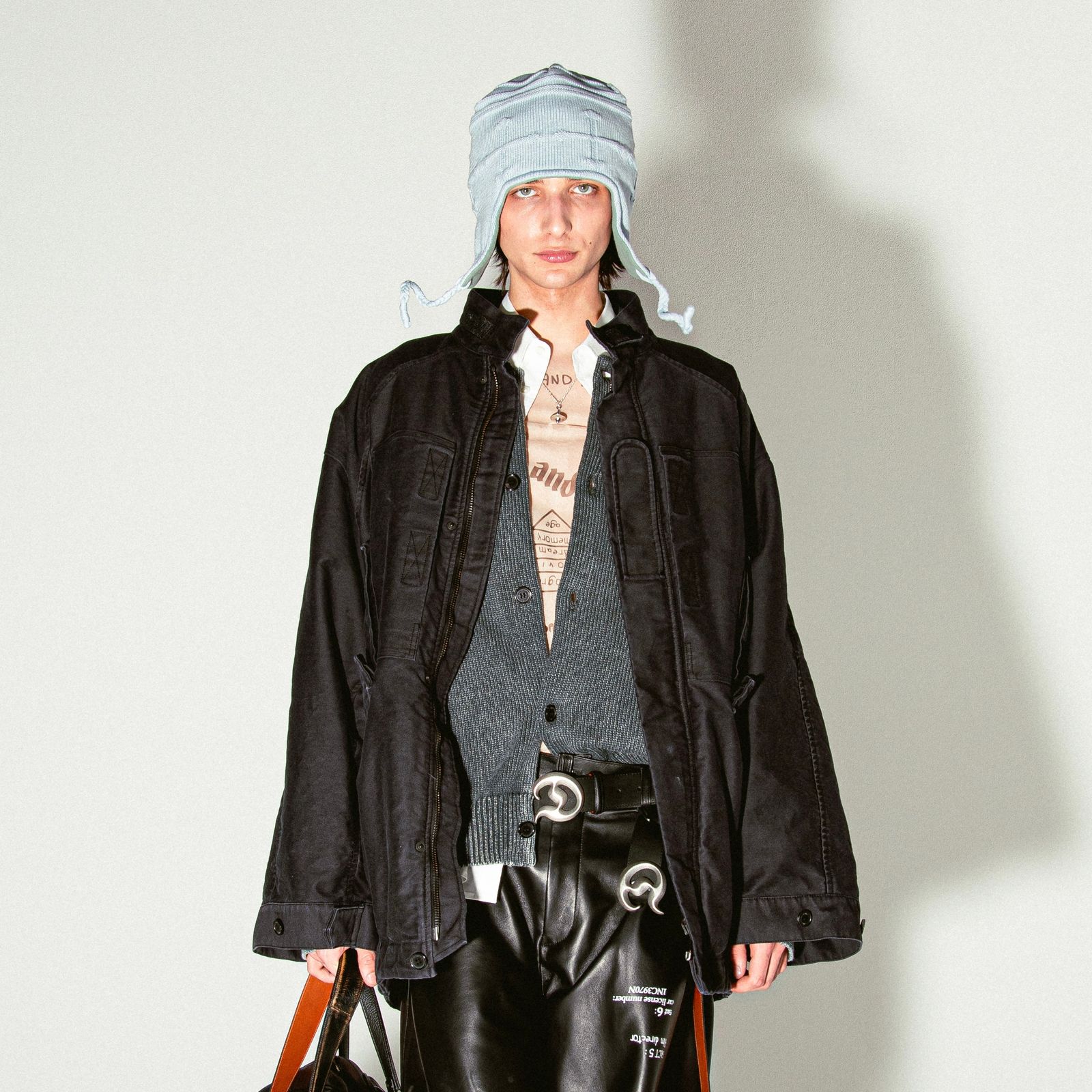 【残り一点】"Inception" Big-Sleeve Mole Skin JKT