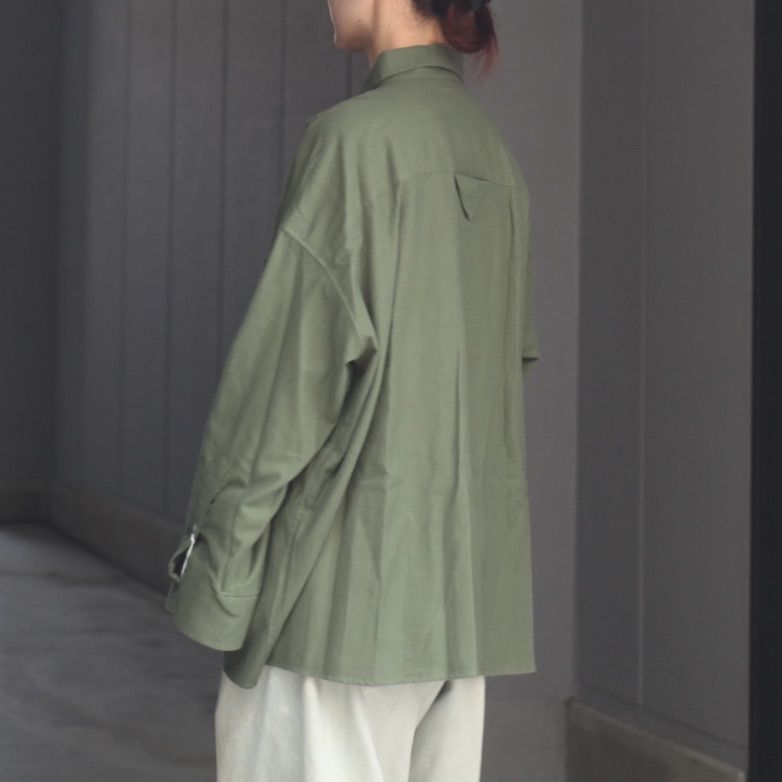 【残り一点】コットンビエラワイドBOXシャツ