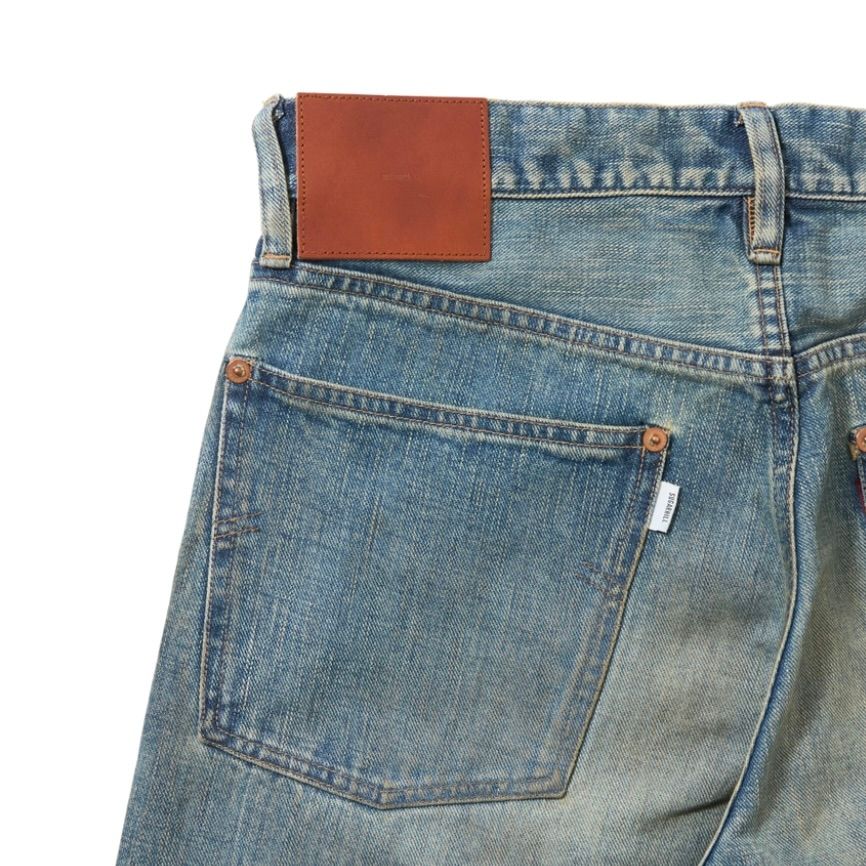 【残り一点】Distressed Modern Denim Straight Cut