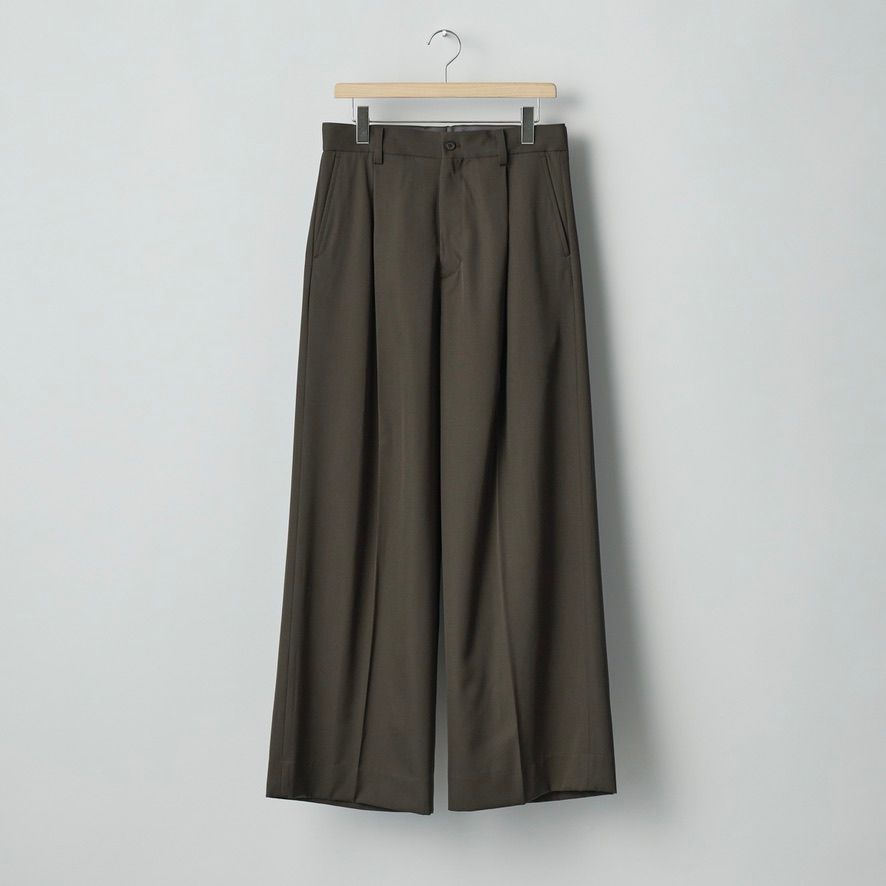 ssstein - 【残りわずか】Extra Wide Trousers(2/90 WOOL