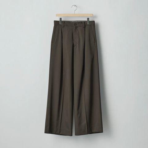 【残り一点】Extra Wide Trousers(2/90 WOOL GABARDINE)