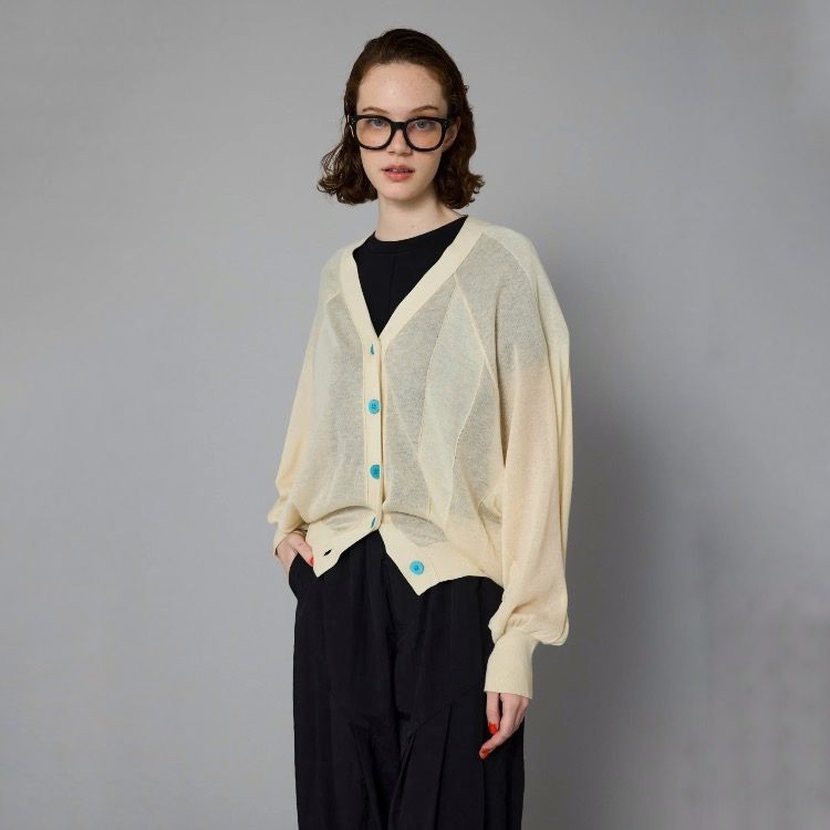 HeRIN.CYE（ヘリンドットサイ）の「Color block pullover (ｶﾗｰ