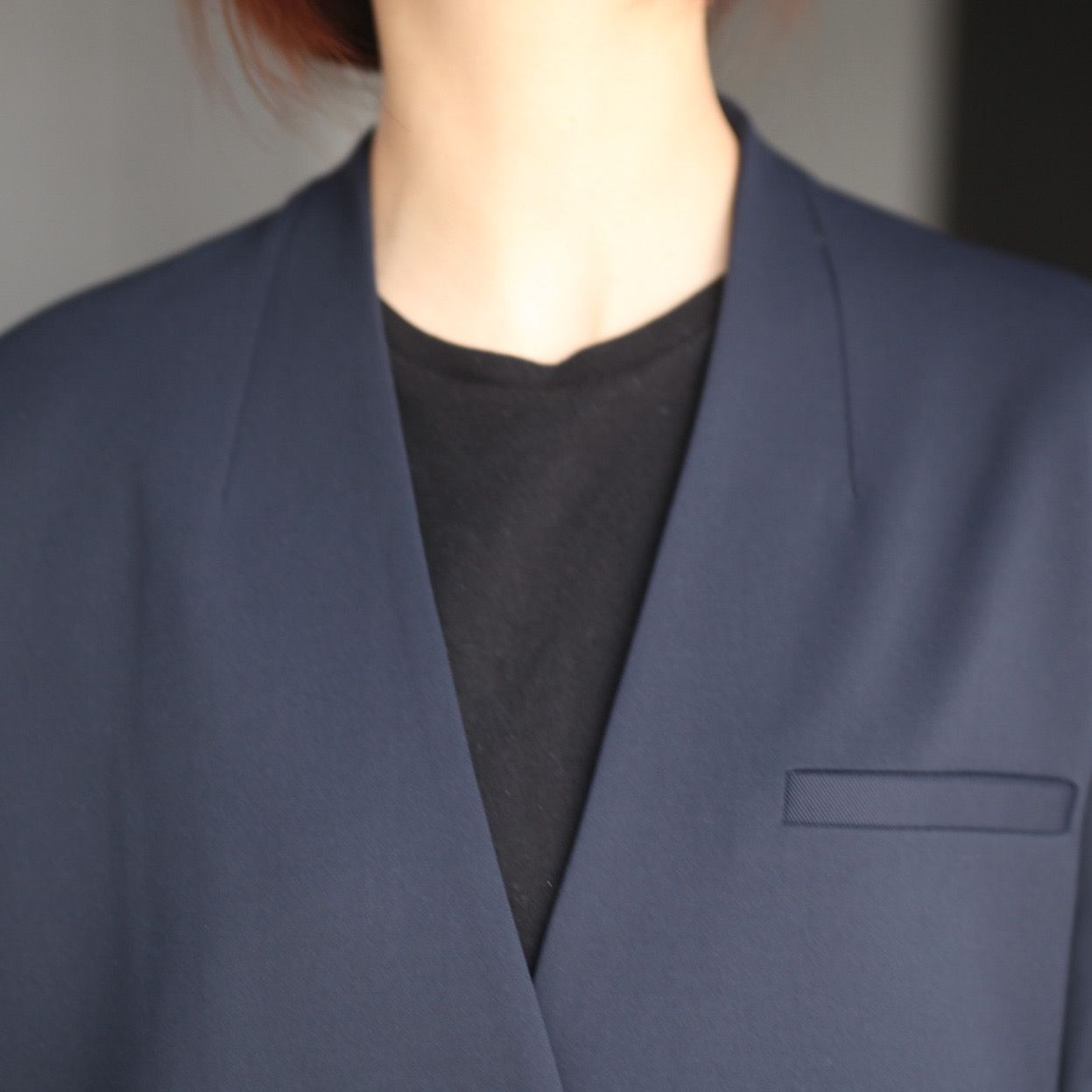 【残り一点】Collarless Padded JK